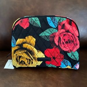 Vera Bradley Large Zip Cosmetic Bag NEW!!